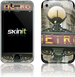 Scenic Cities   Paris Metro Sign and Street Lamp   Apple iPhone 3G / 3GS   Skinit Skin: Cell Phones & Accessories
