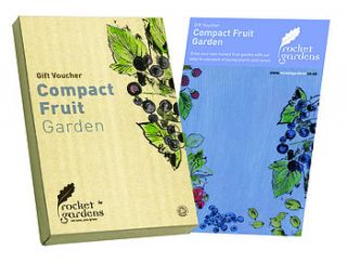 compact herb garden gift voucher by rocket gardens