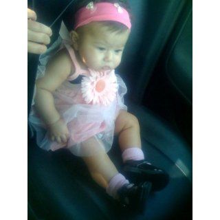 Mud Pie Baby Girls Newborn Perfectly Princess Tutu Dress, Pink/Black, 9 12 Months: Infant And Toddler Playwear Dresses: Clothing