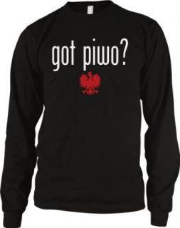 Got Piwo? Mens Polish Thermal Shirt, Poland Polska Got Beer? Design Thermal: Clothing