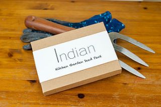 indian kitchen garden seed pack by london herb garden