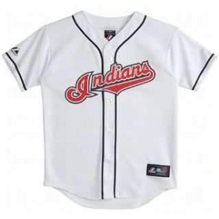 Majestic Athletic Cleveland Indians Blank Replica Home Jersey : Sports & Outdoors