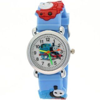 TimerMall Silicone Rubber Strap Round Face Kids THOMAS & FRIENDS Fashion Cartoon Analogue Watches: TimerMall Speciality: Watches