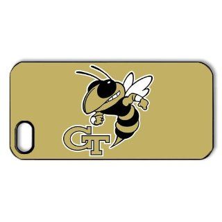 NCAA Georgia Tech Yellow Jackets Slim one piece Custom Case Cover for Iphone 5 / Iphone 5s   1311822: Cell Phones & Accessories
