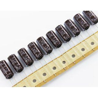 Radial Electrolytic Capacitor Assortment for Prototyping   Classrooms   Hobbyists: Industrial & Scientific