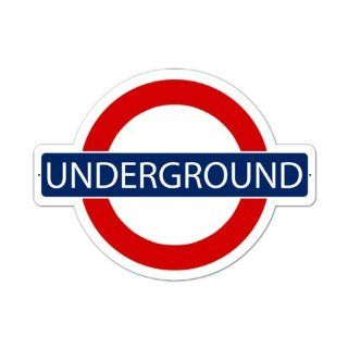 London Underground Vintage Metal Sign Travel 21X16 Train Steel Not Tin   Decorative Signs