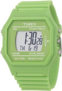 Timex Men's T2N245T8 Fashion Digitals Jumbo Green Watch Timex Watches