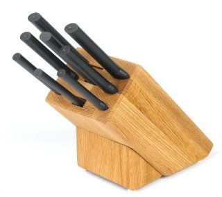 Rada Cutlery G243 Colossal Knife Oak Block Set: Rada Knives: Kitchen & Dining