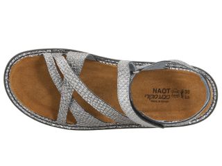 Naot Footwear Paris Gray Lizard Leather
