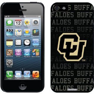 University of Colorado Buffaloes Full design on a Black iPhone 5s / 5 Thinshield Snap On Case by Coveroo: Cell Phones & Accessories