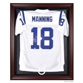 Indianapolis Colts Mahogany Framed NFL Jersey Display Case : Sports Related Display Cases : Sports & Outdoors