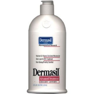 Dermasil Advanced Treatment Creamy Lotion   8 Fl Oz/237 Ml : Body Lotions : Beauty