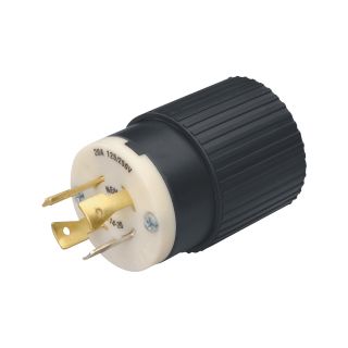 Reliance Generator Plug — 20 Amp, L14-20 Male, Model# L-14-20P  Generator Cordsets   Plugs