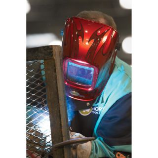 Northern Industrial Welders Large View Auto-Darkening Welding Helmet  Welding Helmets