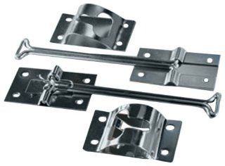 RV Designer Collection E226 6 Inch Stainless Steel "T" Self Closing Entry Door Holder Automotive