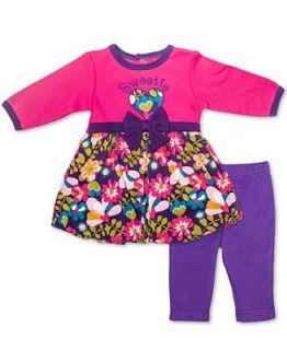 Baby Essentials Set, Baby Girls 2 Piece Dress and Leggings   Kids