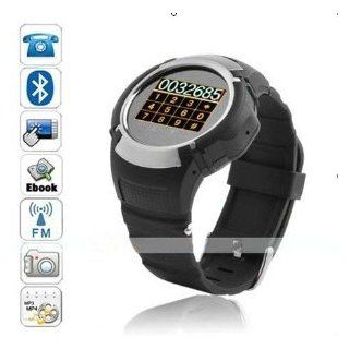 Beautiful 1.33 Inch Touchscreen Watch Phone (MP3, MP4, Camera)  MQ222: Cell Phones & Accessories