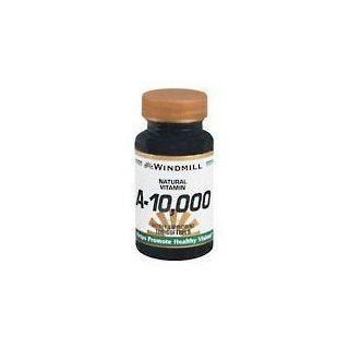 Vitamins A 10,000 Softgels 100'S Windmill: Health & Personal Care