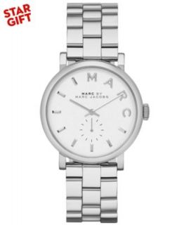 Marc by Marc Jacobs Watch, Womens Stainless Steel Bracelet 36mm MBM3210   Watches   Jewelry & Watches