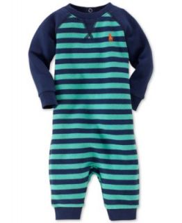 Ralph Lauren Baby Coverall, Baby Boys Striped Coverall   Kids