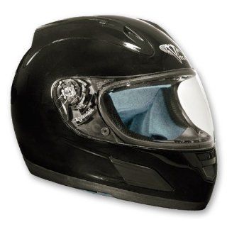 Vega DOT Vented Solid Altura Full Face Motorcycle Helmet (5 colors)  (XS, FLAT BLACK): Automotive