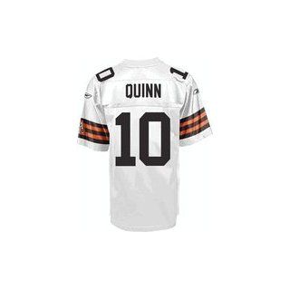 Brady Quinn #10 Browns YOUTH White Replica Jersey : Athletic Jerseys : Sports & Outdoors