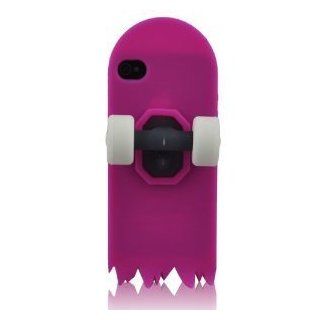 I Need 3D Skateboard Skiing Skis Cartoon Gel Jelly Silicone Rubber Stand Case Cover Skin for Iphone 4 4G 4S (PRUPLE) pruple: Cell Phones & Accessories
