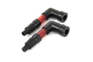 Motorcycle Lightning Bug Red Spark Plug Wire Boot: Automotive