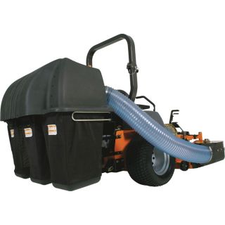 Husqvarna 3-Bin Bagger For Zero-Turn Mowers — 9-Bushel Capacity, Fits Item# 24356, Husqvarna 54in. Residential Zero-Turn Mower, Model# 966004201 BAGGER  Mower Accessories