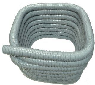 Generic SVF Vacuum Cleaner Hose 2 Inch 50' Wire Reinforced Color Gray   Household Vacuum Hoses