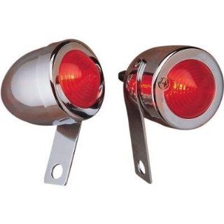 Drag Specialties Red Dual Filament Bullet Marker Light 162051 BC207: Automotive