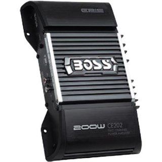 BOSS Audio CE202 Chaos Epic 200 watts Full Range Class A/B 2 Channel 2 8 Ohm Stable Amplifier : Vehicle Multi Channel Amplifiers : Car Electronics
