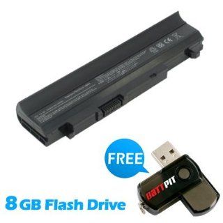 Battpit™ Laptop / Notebook Battery Replacement for Toshiba Satellite E205 S1980 (4400 mAh) with FREE 8GB Battpit™ USB Flash Drive: Electronics