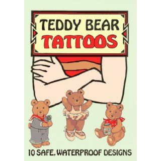 Teddy Bear Tattoos (Stained Glass Coloring Books) Cathy Beylon 9780486297583 Books
