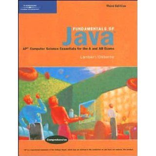 Fundamentals of Java: AP* Computer Science (text only) 3rd (Third) edition by K.Lambert.M.Osborne: K.Lambert.M.Osborne: Books
