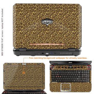 Protective Decal Skin Sticker for MSI GT683R GT683DXR with 15.6 in Screen case cover GT683R 198: Electronics