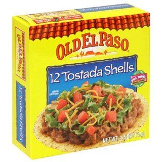 Old El Paso, Tostada Shells, 4.5oz Box (Pack of 4) : Taco Shells : Grocery & Gourmet Food