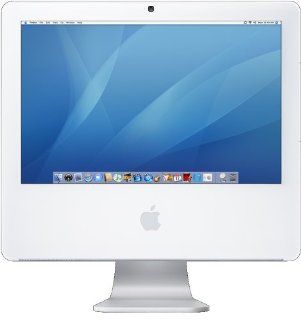 Apple iMac Desktop with 17" Display MA199LL/A (1.83 GHz Intel Core Duo, 512 MB RAM, 160 GB Hard Drive, SuperDrive) : Desktop Computers : Computers & Accessories