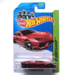 Lamborghini Estoque '14 Hot Wheels 197/250 (Red) Vehicle: Toys & Games