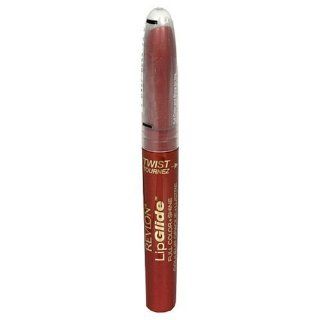 Revlon LipGlide Full Color + Shine, Starlit Wine 193, 0.06 fl oz (1.9 ml) : Lipstick : Beauty