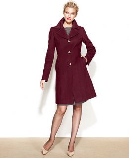 Anne Klein Petite Wool Cashmere Blend Walker Coat   Coats   Women