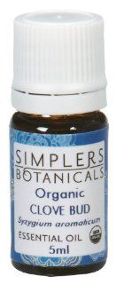 Essential Oil Clove Organic Simplers Botanicals 5 ml Liquid: Health & Personal Care