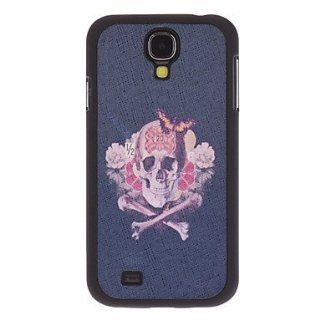 Rayshop   Cool Skull Pattern PU Leather Hard Case for Samsung Galaxy S4 I9500: Cell Phones & Accessories