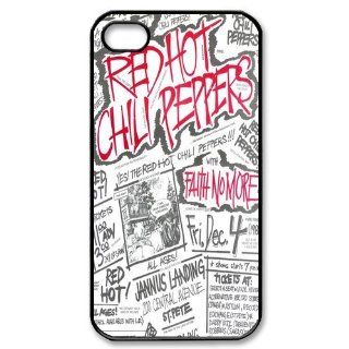 Custombox Red Hot Chili Peppers Iphone 4/4s Case Plastic Hard Phone Case for Iphone 4/4s iPhone 4 DF02103 Cell Phones & Accessories