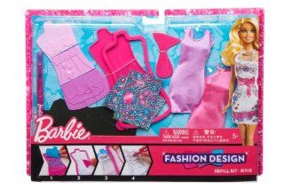 Barbie Fashion Design Plates Glam Extension Pack X7894: Toys & Games