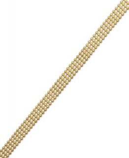 Giani Bernini 24k Gold over Sterling Silver Bracelet, Bismark Bracelet   Bracelets   Jewelry & Watches