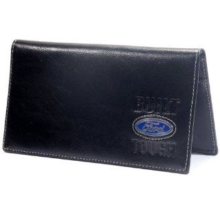 Built Ford Tough Black Leather Wallet/Checkbook Cover: Everything Else