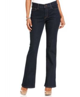 NYDJ Bootcut Jeans, Sarah Stretch Black Wash   Jeans   Women