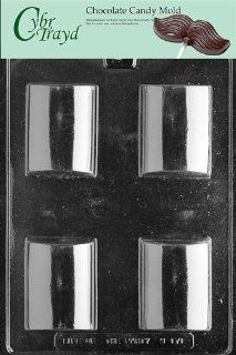 Cybrtrayd M171 Dome Bar Miscellaneous Chocolate Candy Mold: Candy Making Molds: Kitchen & Dining