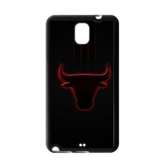 NBA Chicago Bulls Logo Theme Custom Design TPU Case Protective Cover Skin For Samsung Galaxy Note3 NY171: Cell Phones & Accessories